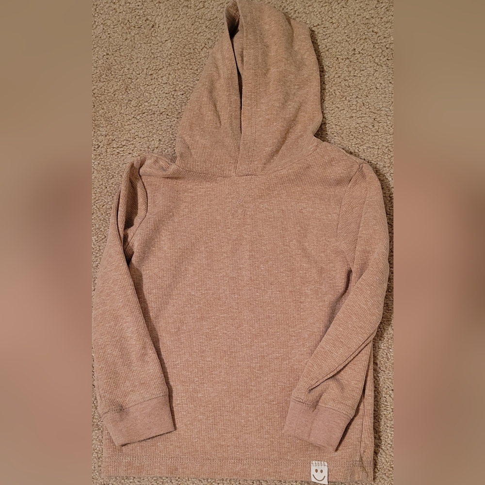 Boys thin hooded shirt
